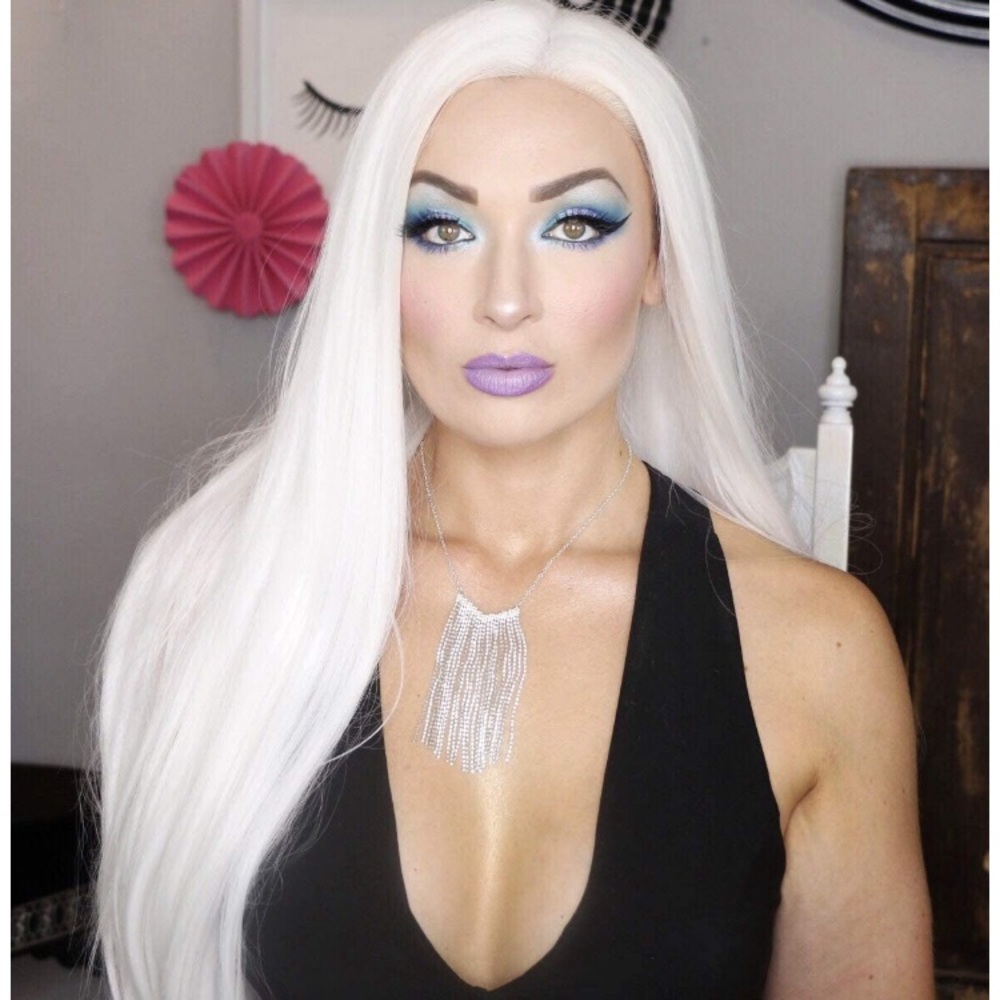 24inches Long Straight Lace Front Wig